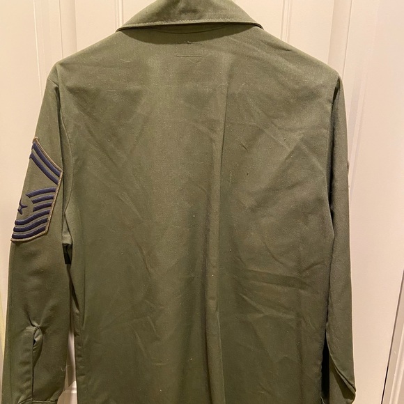 Vintage Vietnam Era US Air Force Fatigue Shirt - Picture 6 of 7